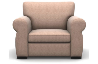 Heart of House Chloe Fabric Chair - Mushroom